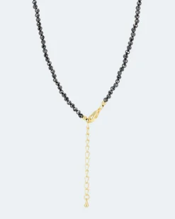Collier mit Zirkonia und Anhänger