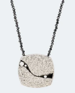 Collier mit Zirkonia und Anhänger