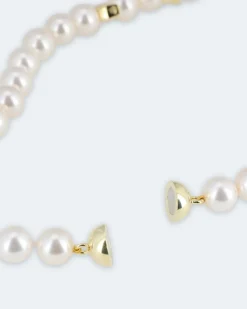 Collier MK-Perle 10 mm & Zirkonia