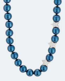 Collier MK-Perle 10 mm & Zirkonia