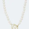 Collier MK-Perle 10mm & Zirkonia