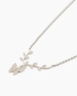 Collier "Schmetterling" mit Zirkonia