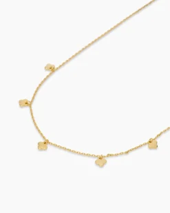 Collier-Set mit Zirkonia, 2tlg.