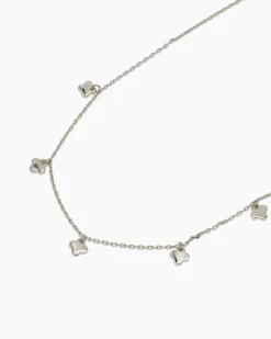 Collier-Set mit Zirkonia, 2tlg.