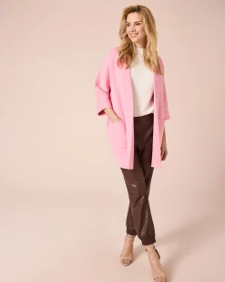 Cosy Cardigan mit 3/4-Ärmeln