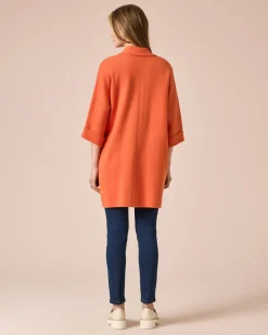 Cosy Cardigan mit 3/4-Ärmeln