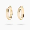 Creolen mit Diamantschnitten
