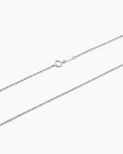 Criss Cross Kette aus Platin 950