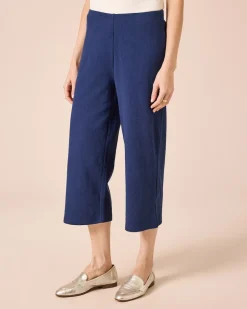 Culotte aus Struktur-Jersey