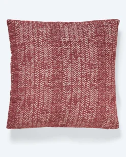 Dekokissen aus Chenille-Jacquard