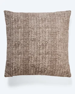Dekokissen aus Chenille-Jacquard
