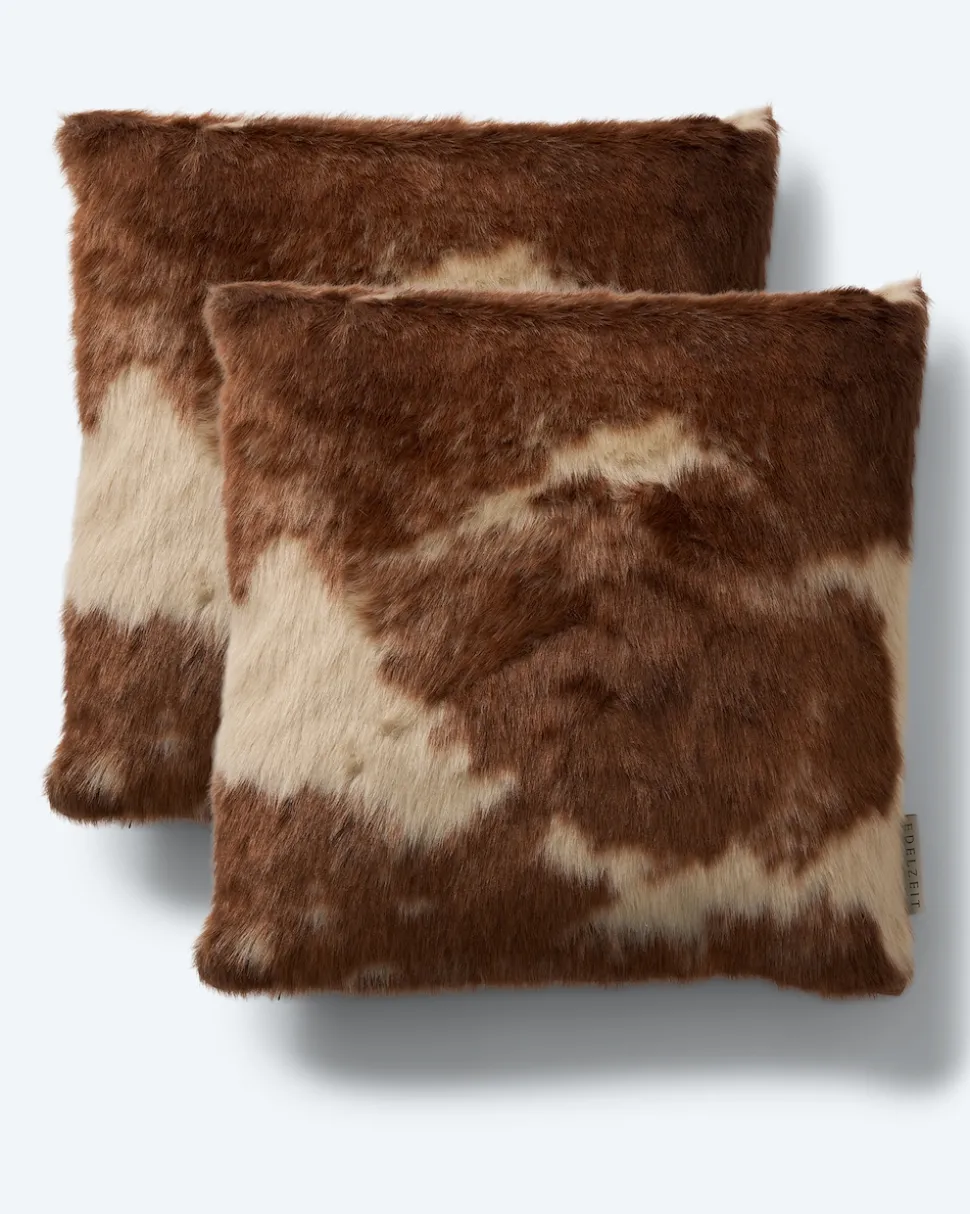 Deko-Kissen im Animal-Design, 2tlg.