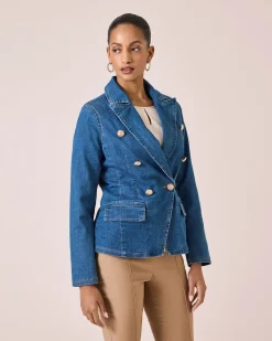 Denim-Blazer