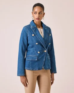 Denim-Blazer
