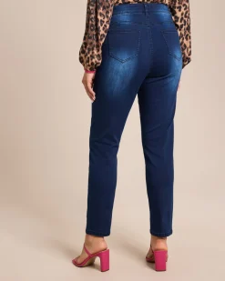 Denim Hose mit Gummibund