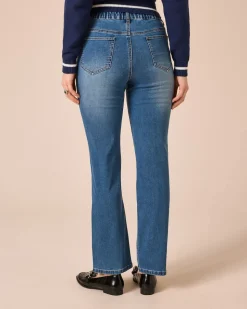 Denim mit aufgesetzten Taschen
