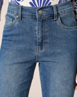 Denim Stretch 3/4-Hose