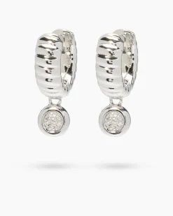 Diamant-Creolen 0,06 ct