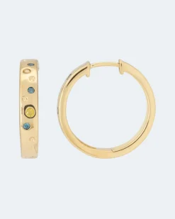 Diamant-Creolen 0,15 ct