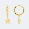Diamant-Creolen 0,05 ct