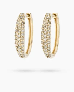 Diamant-Creolen 0,51 ct