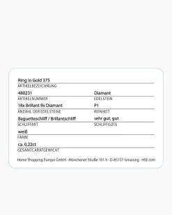 Diamantring 0,22 ct