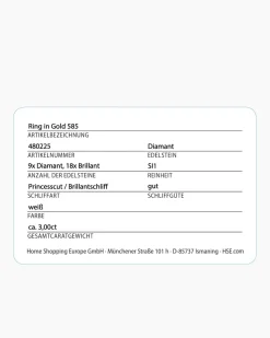 Diamantring 3,0 ct