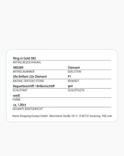 Diamantring 1,50 ct