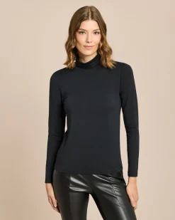 Essential Shirt mit Rollkragen