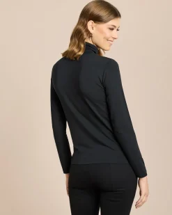 Essential Shirt mit Rollkragen