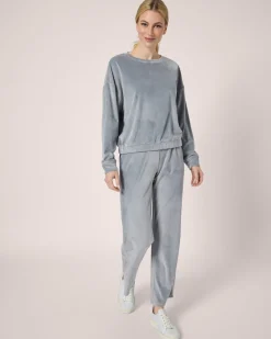 Faux Fur Hose im Unidesign