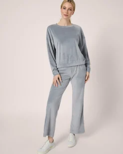 Faux Fur Pullover im Unidesign
