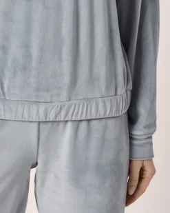 Faux Fur Pullover im Unidesign
