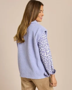 Faux Sherling Weste wendbar