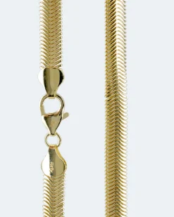 Flache Schlangenkette
