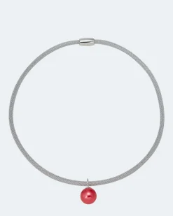 Flechtcollier mit MK-Perle 14 mm