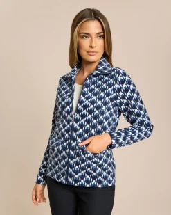 Fleece Cardigan mit Eingrifftaschen