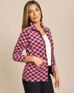 Fleece Cardigan mit Eingrifftaschen