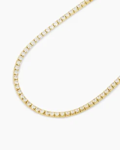 Flex-Collier mit Zirkonia