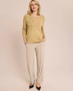 Glow Pullover Cardigan Optik