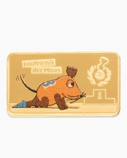 Goldmünzbarren 50 Jahre Die Maus: Laufen