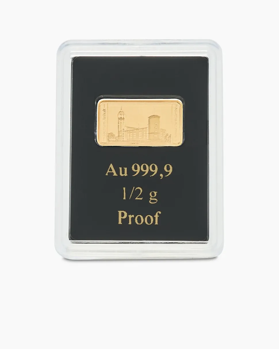 Goldmünzbarren ST Lutherstadt Wittenberg