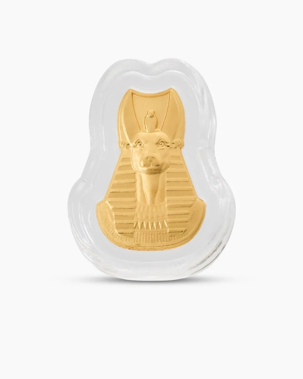 Goldmünze Anubis 2024