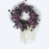 Halloween-Kranz "Glow in the Dark"