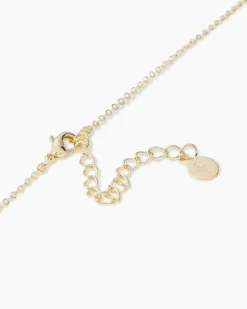 Herz-Collier mit Zirkonia