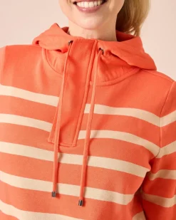Hoodie, gestreift