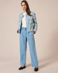 Hose aus fließendem Tencel