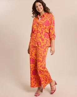 Hose mit Blumenprint