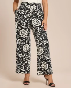 Hose mit Blumenprint