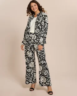 Hose mit Blumenprint